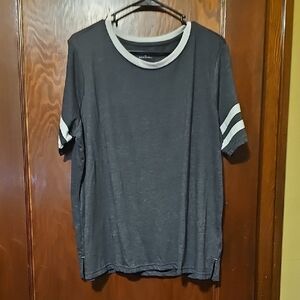 Maurices Gray and White Women's Top